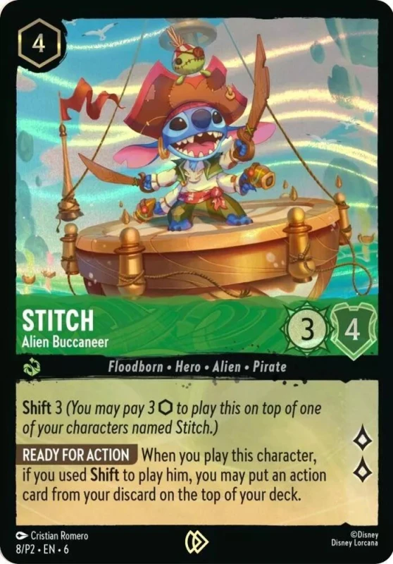 Stitch - Alien Buccaneer 8 Lorcana Promo.jpg